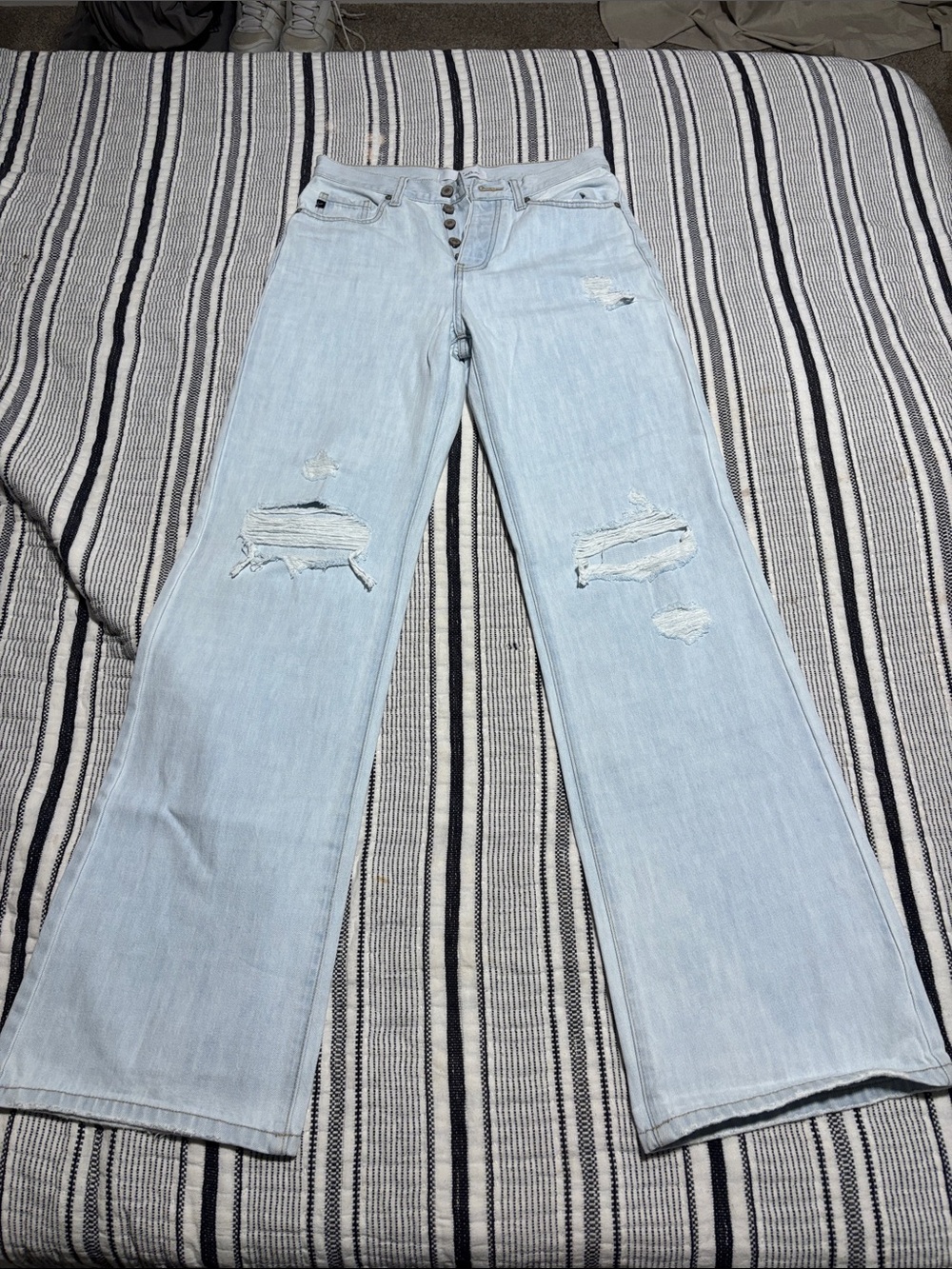 KanCan Women's Wide-Leg Jeans